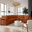TOV Furniture Cali 5-Piece Performance Fabric Modular L-Sectional
