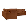 TOV Furniture Cali 5-Piece Performance Fabric Modular L-Sectional