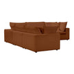 TOV Furniture Cali 5-Piece Performance Fabric Modular L-Sectional
