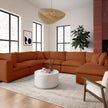 TOV Furniture Cali Performance Fabric Ottoman