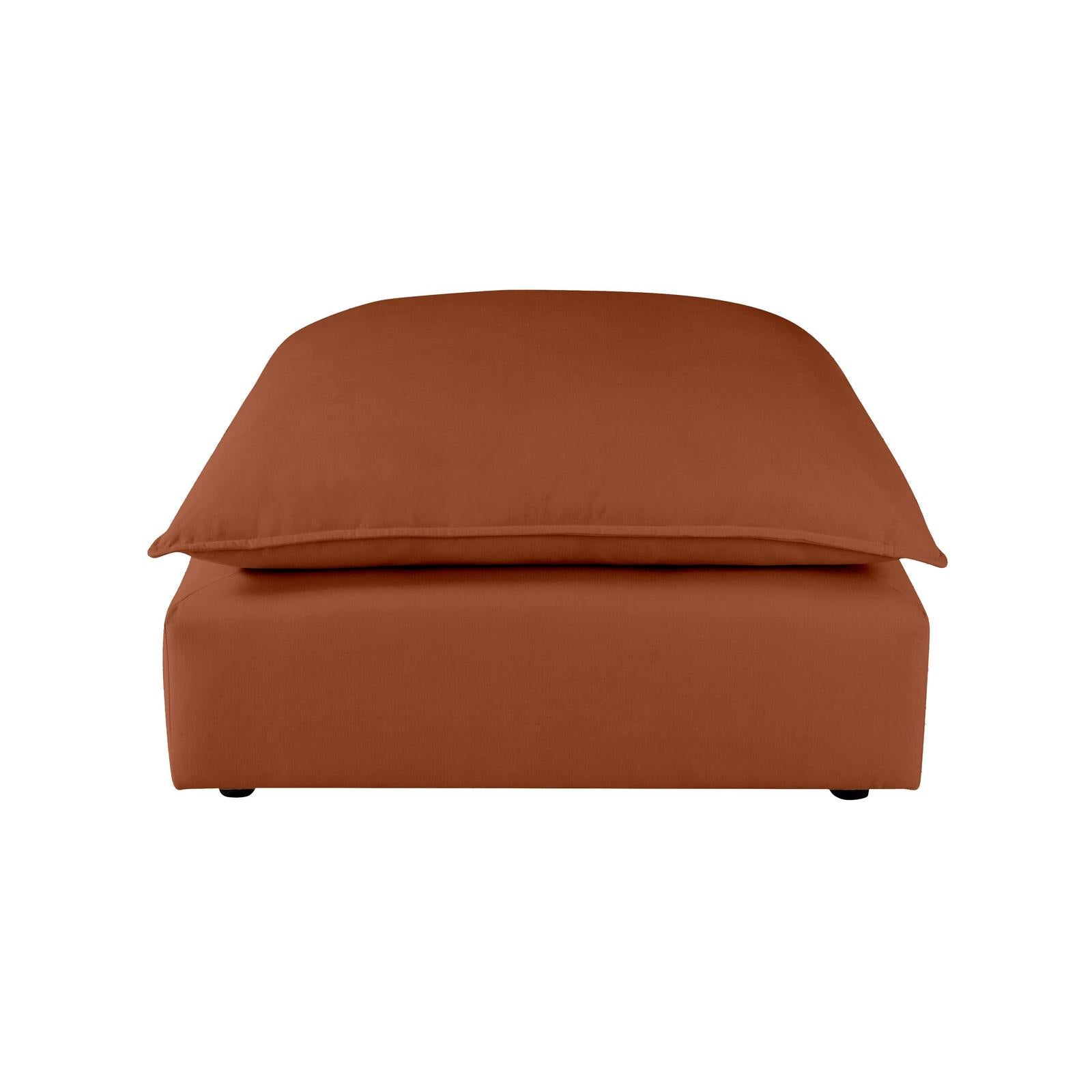 TOV Furniture Cali Performance Fabric Ottoman