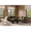 TOV Furniture Cali 5-Piece Chocolate Brown Performance Velvet L-Sectional