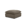 TOV Furniture Cali Chocolate Brown Performance Velvet Ottoman