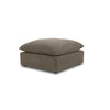 TOV Furniture Cali Chocolate Brown Performance Velvet Ottoman