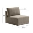 TOV Furniture Willow Performance Velvet Modular Components