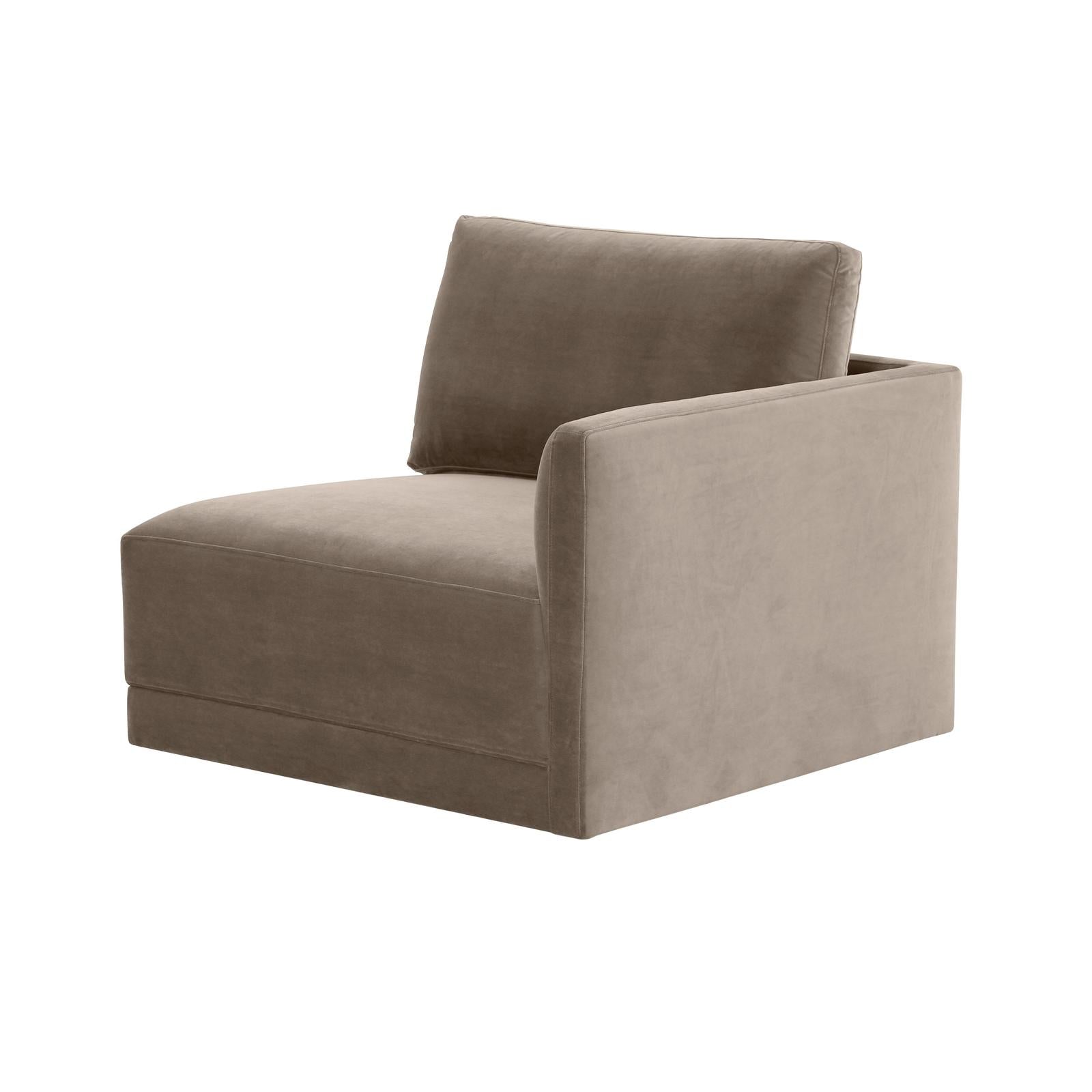 TOV Furniture Willow Performance Velvet Modular Components