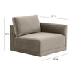 TOV Furniture Willow Performance Velvet Modular Components