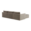 TOV Furniture Willow 4-Piece Performance Velvet Modular Sectional