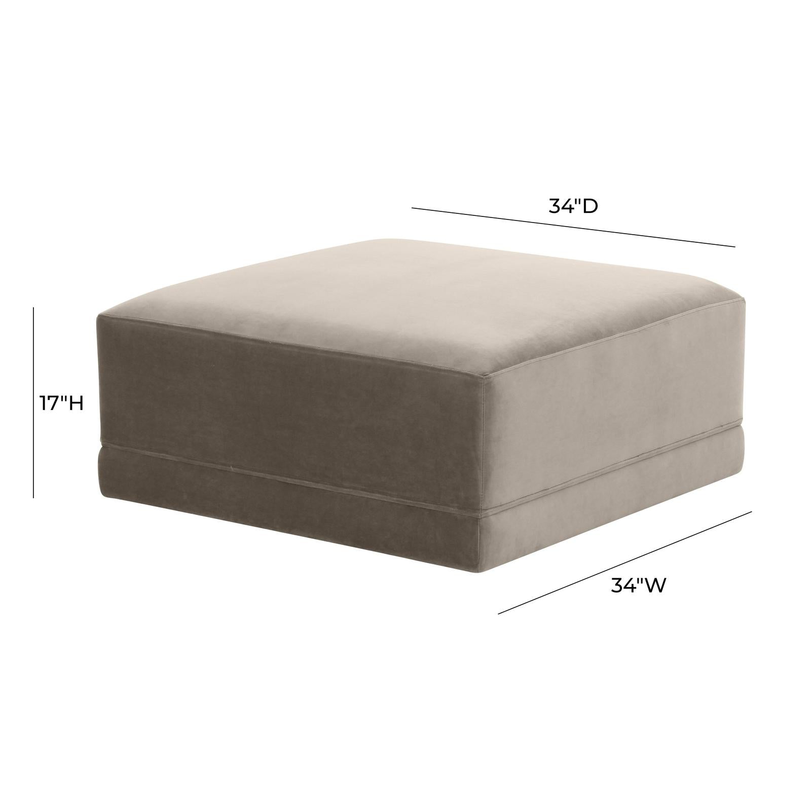 TOV Furniture Willow Performance Velvet Modular Components