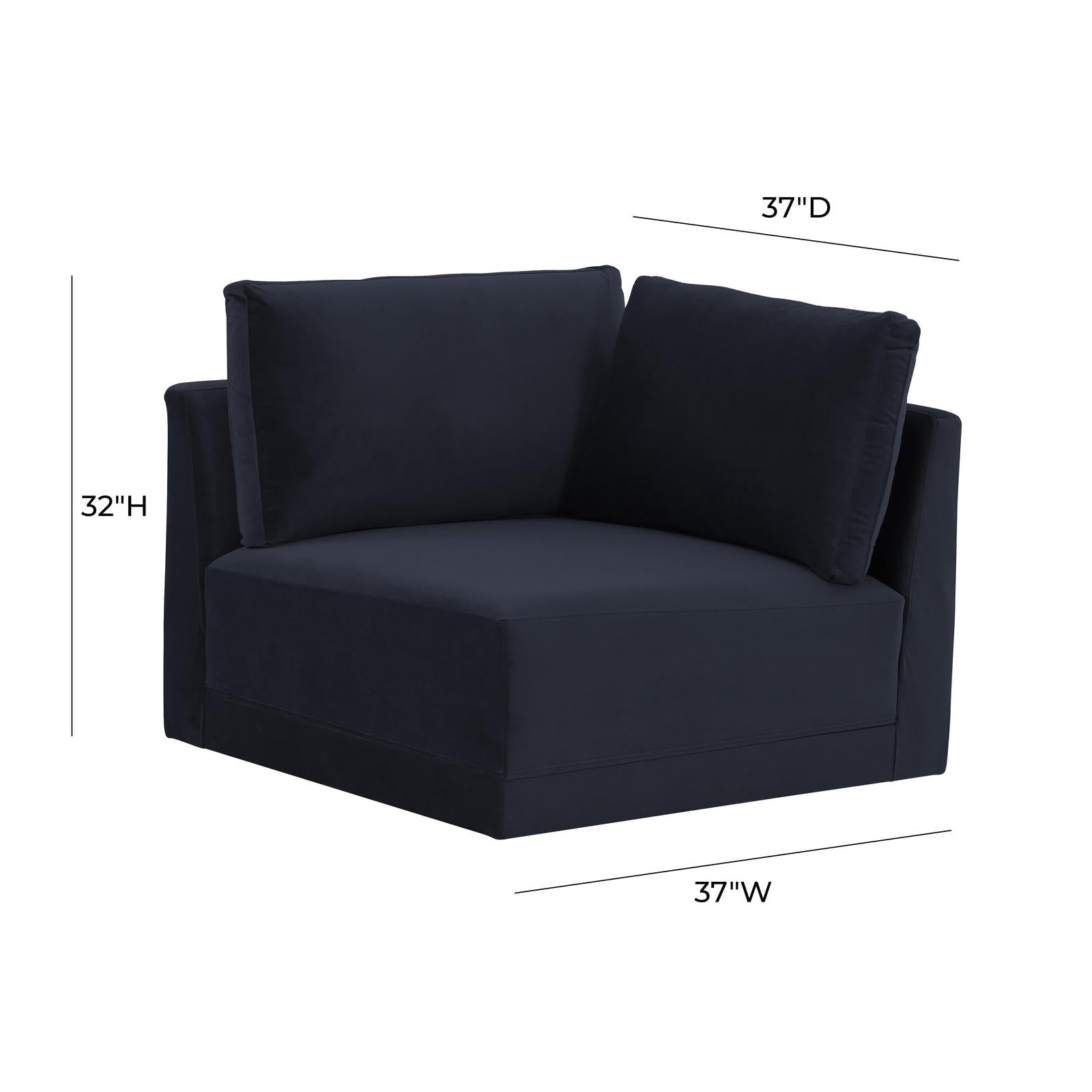 TOV Furniture Willow Performance Velvet Modular Components