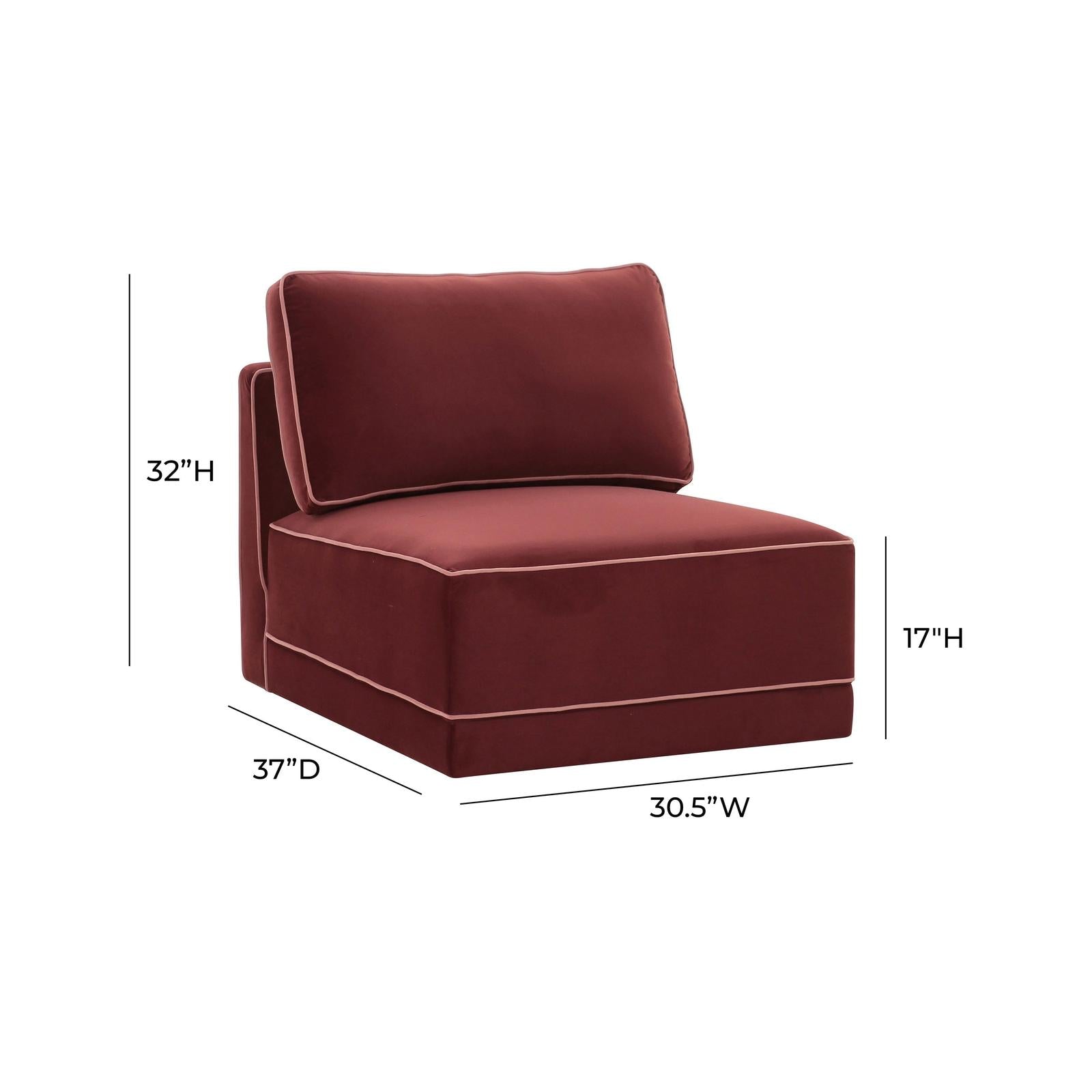 TOV Furniture Willow Performance Velvet Modular Components