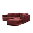TOV Furniture Willow 5-Piece Performance Velvet Modular Sectional