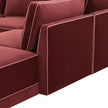 TOV Furniture Willow 5-Piece Performance Velvet Modular Sectional