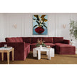 TOV Furniture Willow 7-Piece Performance Velvet Modular Large Chaise Sectional