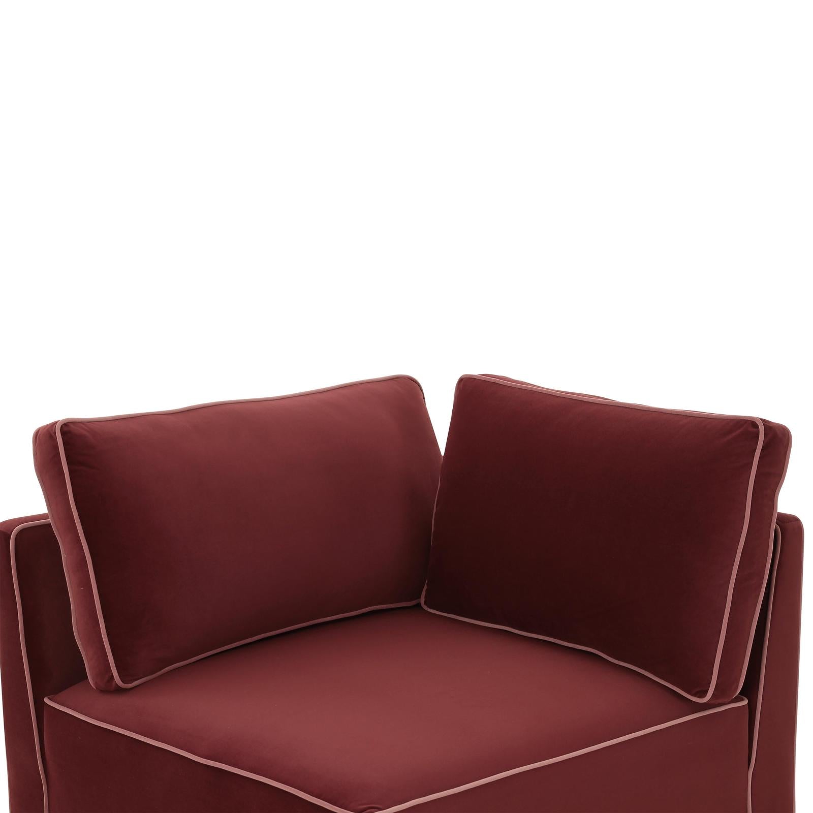 TOV Furniture Willow Performance Velvet Modular Components