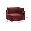 TOV Furniture Willow Performance Velvet Modular Components