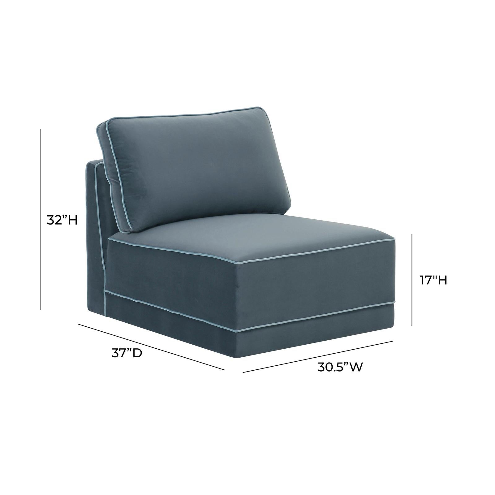 TOV Furniture Willow Performance Velvet Modular Components