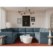 TOV Furniture Willow 8-Piece Performance Velvet Modular Large U Sectional