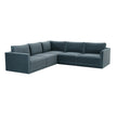 TOV Furniture Willow 5-Piece Performance Velvet Modular L Sectional