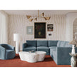 TOV Furniture Willow 5-Piece Performance Velvet Modular L Sectional
