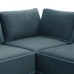 TOV Furniture Willow 5-Piece Performance Velvet Modular L Sectional