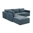 TOV Furniture Willow 5-Piece Performance Velvet Modular Sectional