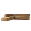TOV Furniture Zenith 5-Piece Performance Velvet Modular Sectional