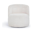 TOV Furniture Massa Textured Performance Fabric Swivel Accent Chair