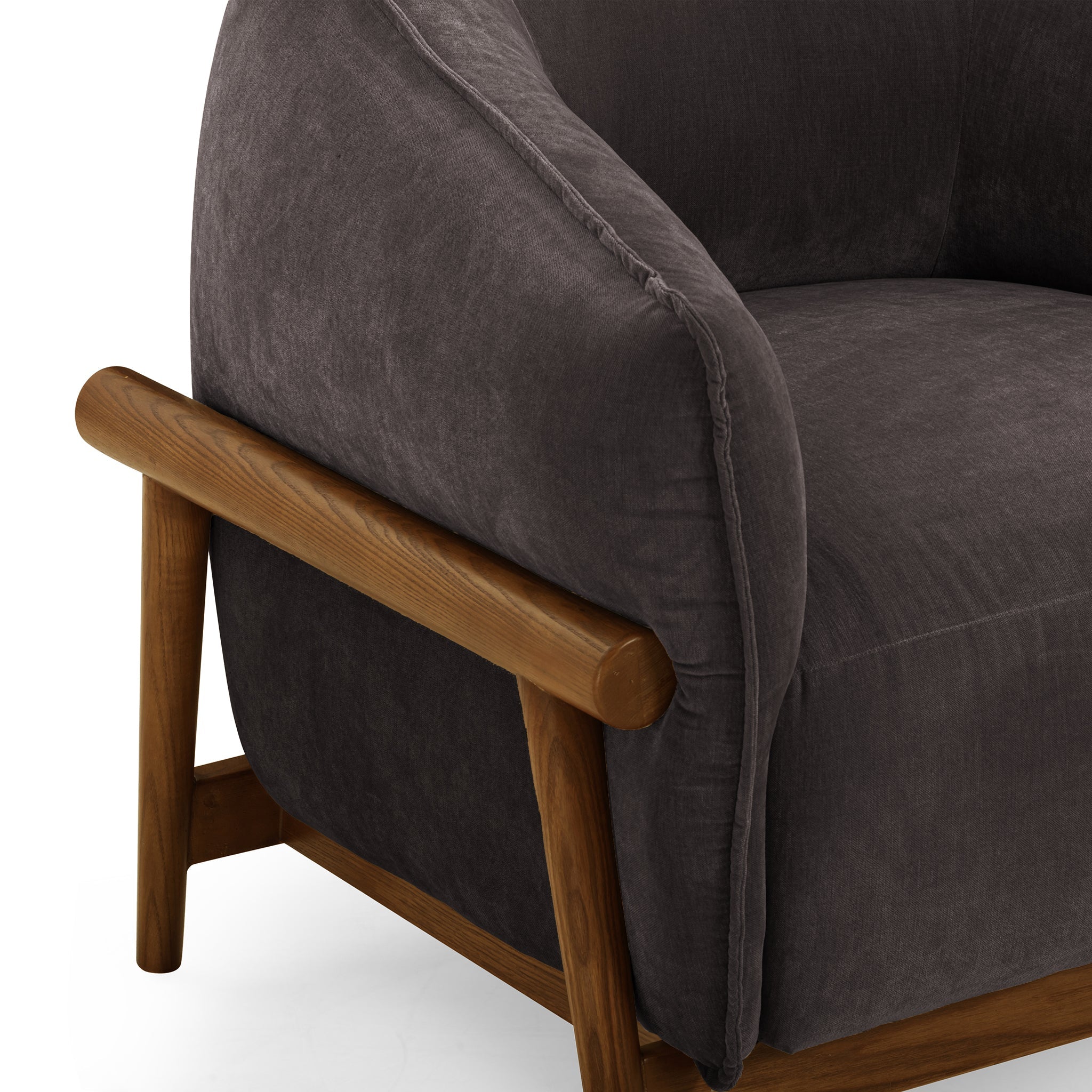 TOV Furniture Piedmont Upcycled Contract-Grade Chenille Accent Chair