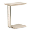 Michael Amini Lotus Bay C-Shaped Accent Table - Sand