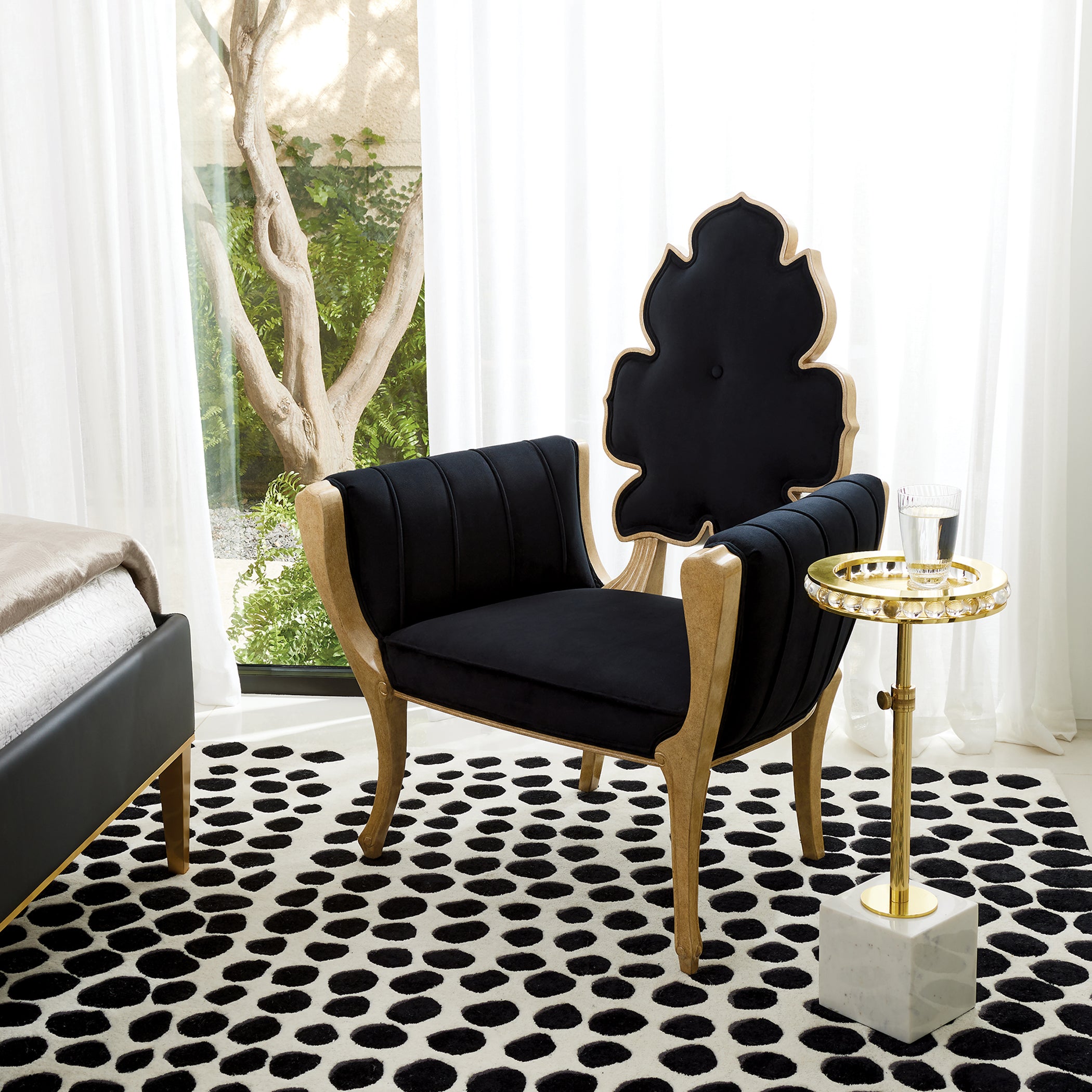 Global Views Margot Side Table