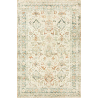 Loloi II Rosette ROS-01 Beige / Multi Rug