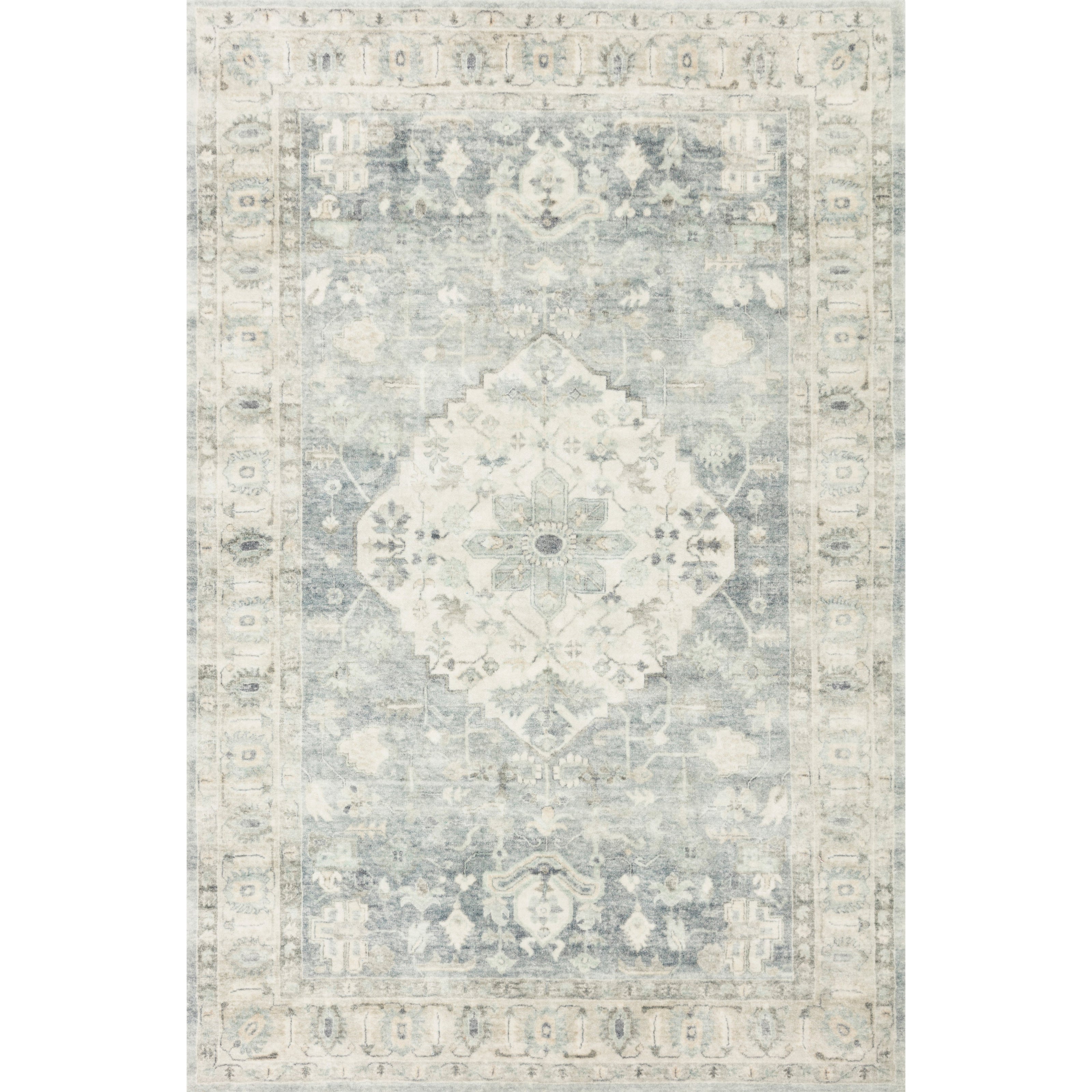 Loloi II Rosette ROS-07 Denim / Fog Rug