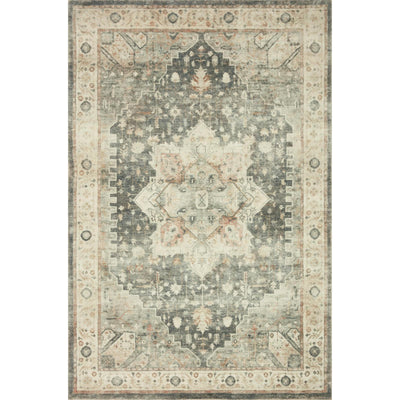 Loloi II Rosette ROS-09 Slate / Ivory Rug