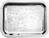 Christofle Graffiti Silver-Plated Tray
