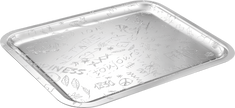 Christofle Graffiti Silver-Plated Tray