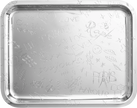 Christofle Graffiti Silver-Plated Tray