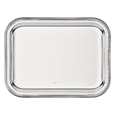 Christofle Malmaison Silver Plated Rectangular Tray