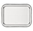 Christofle Malmaison Silver Plated Rectangular Tray