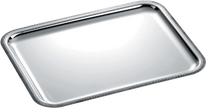 Christofle Malmaison Silver Plated Rectangular Tray