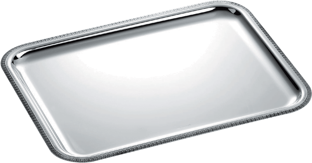 Christofle Malmaison Silver Plated Rectangular Tray