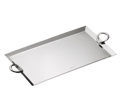 Christofle Vertigo Business Card Silver Plated Tray