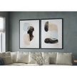Bassett Mirror Athena Framed Canvas - Set of 2