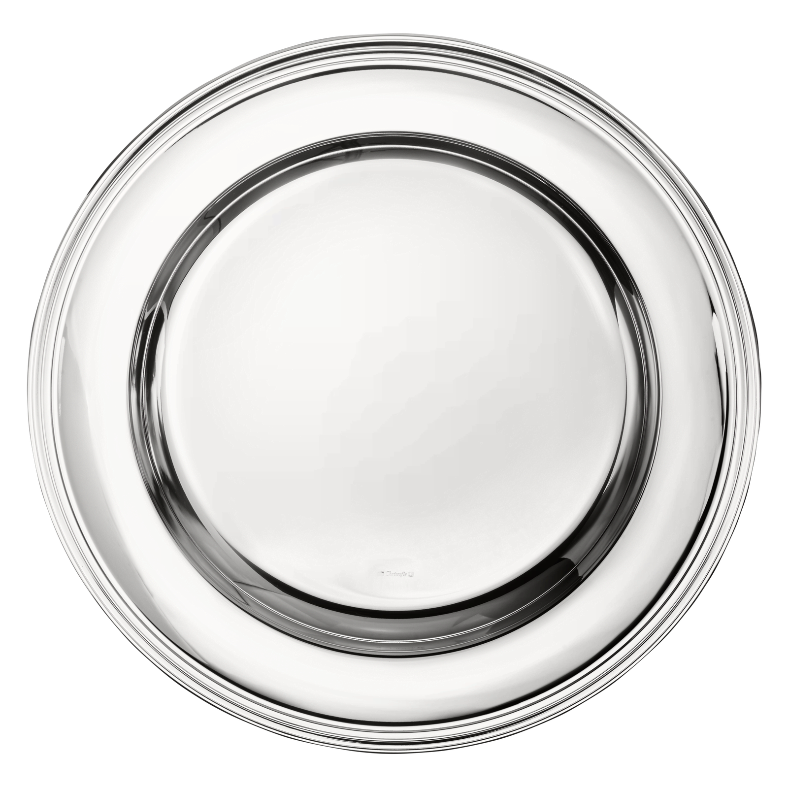 Christofle Albi Silver Plated Round Platter 40 Cm
