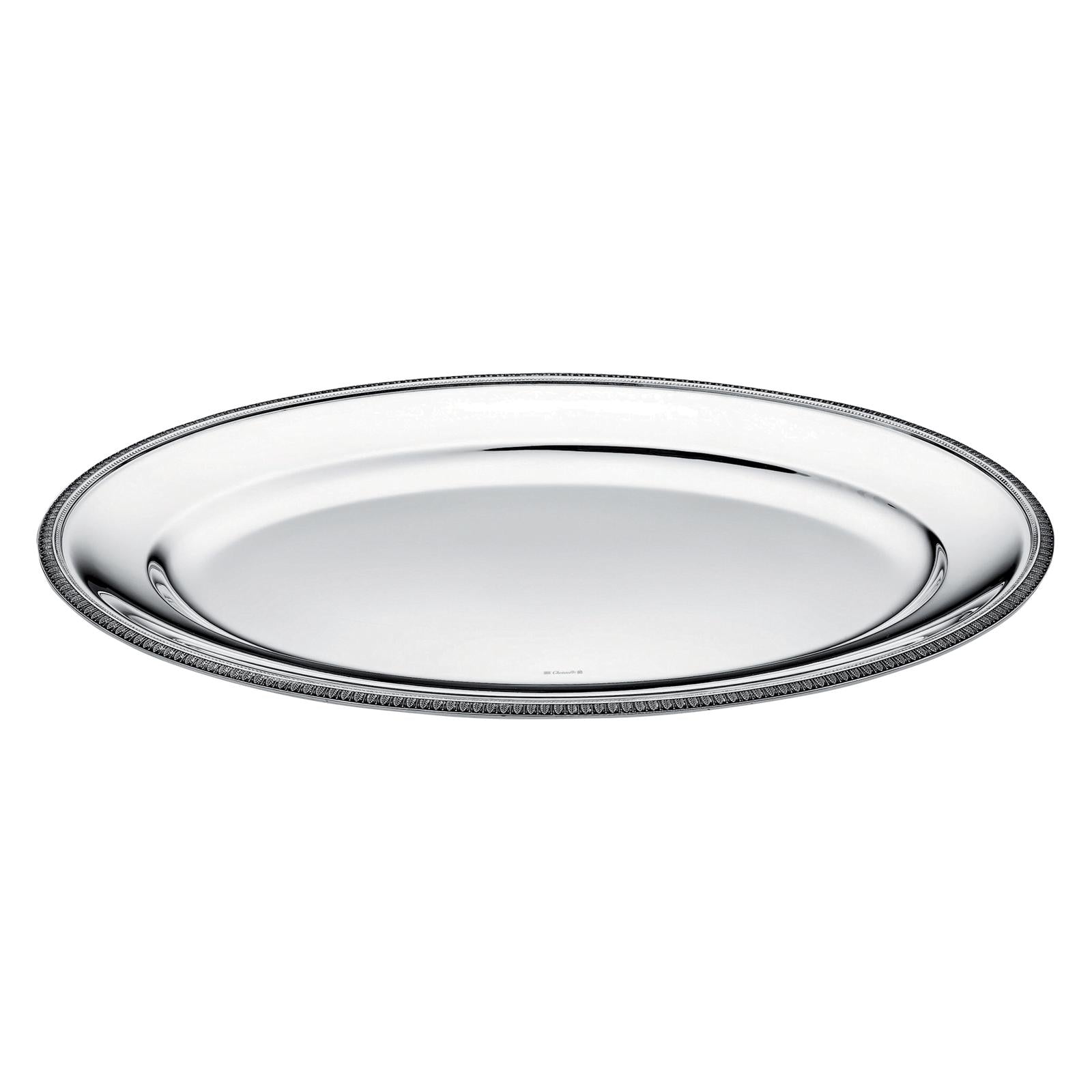 Christofle Malmaison Silver Plated Platter