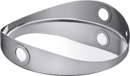 Christofle Oh De Christofle Stainless Steel Round Tray - 16 in