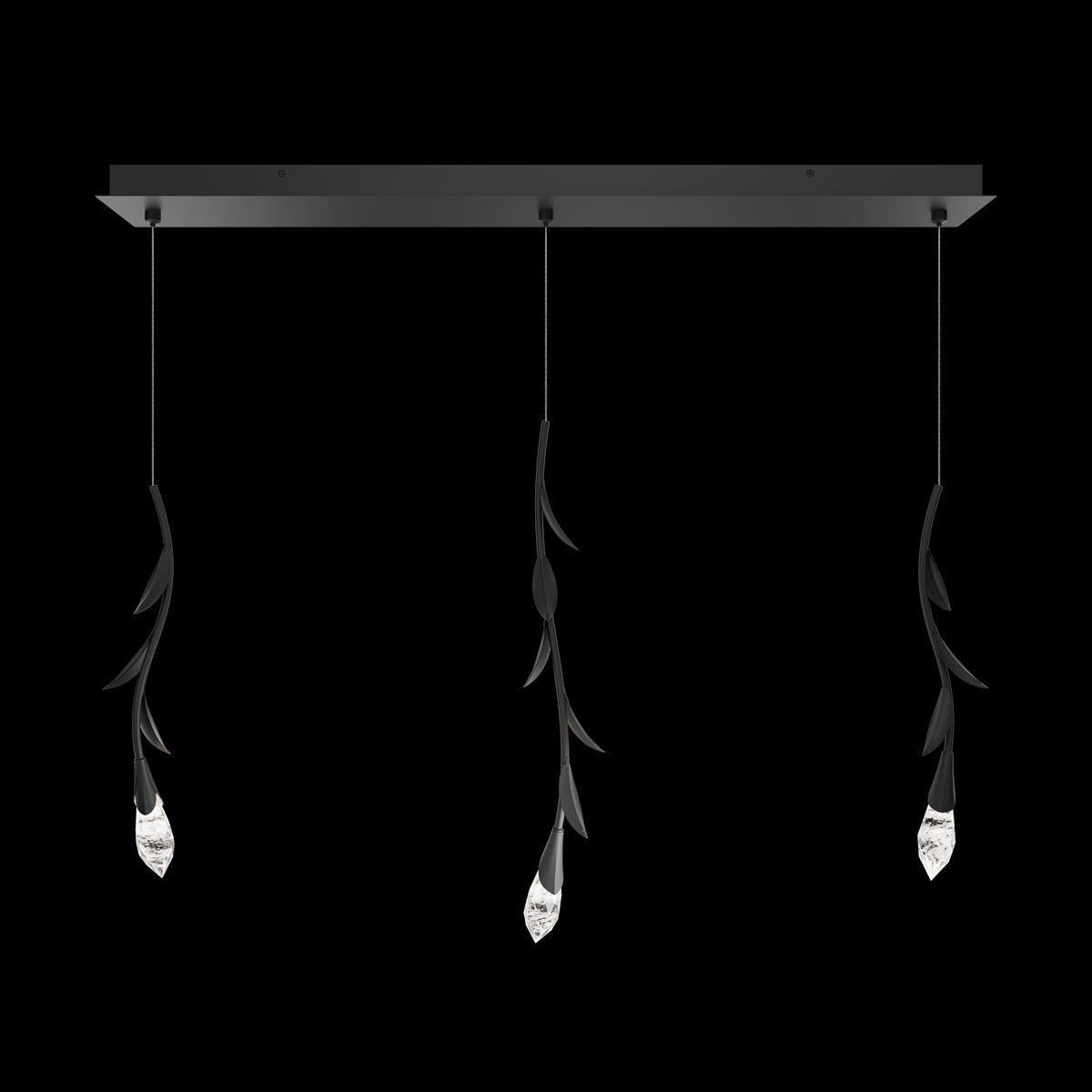 Schonbek Secret Garden 3-Light Linear Pendant
