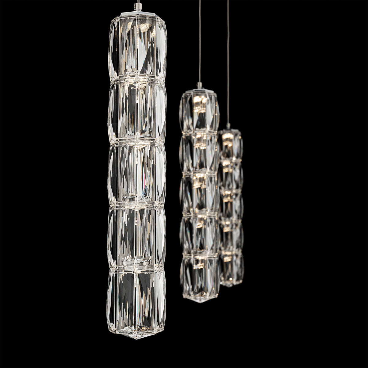 Schonbek Verve 3-Light Linear Multi-Light Pendant