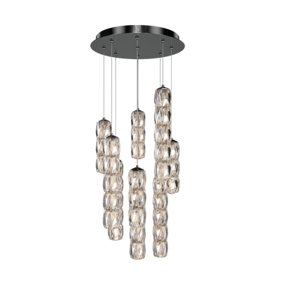 Schonbek Verve 9-Light Round Multi-Light Pendant