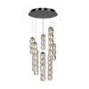 Schonbek Verve 9-Light Round Multi-Light Pendant